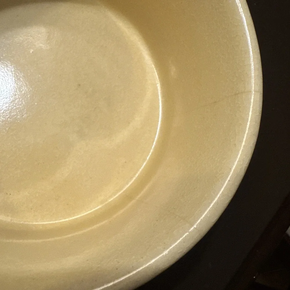 Vintage RRP‎ Roseville Pottery Dog Bowl 5 1/2